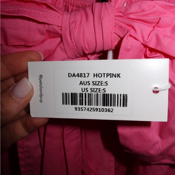 Petal and Pup “Alice Bow Back Mini Dress” - Picture 5 of 5